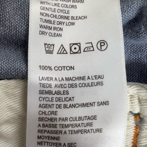 Tommy Bahama Jean Shorts Mens 38 Blue Striped Relaxed Stretch Beach Outdoor 9" - Picture 11 of 14